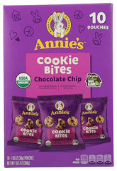 Organic Chocolate Chip Cookie Bites, 10 Pouches, 10.5 oz